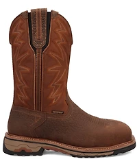 Dan Post Men's Tumbleweed 11#double; Waterproof Leather Steel Toe Work Boots