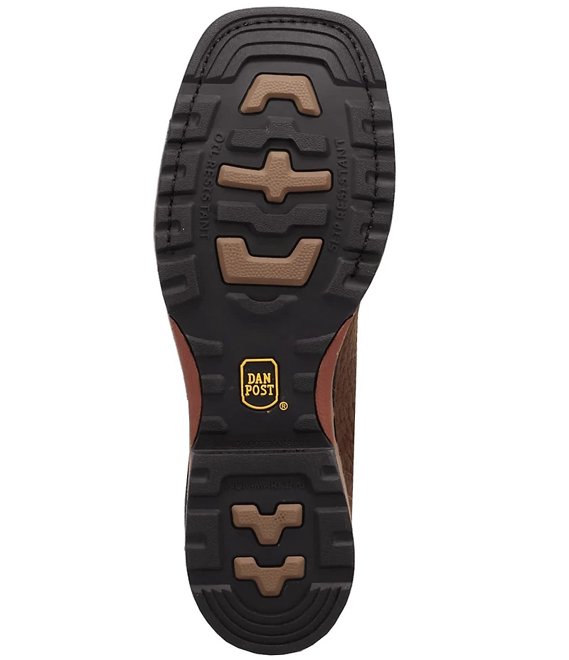 Dan Post Men's Tumbleweed 11#double; Waterproof Leather Steel Toe Work Boots