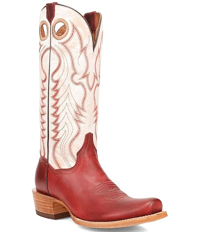 Dan Post Women's Adelaide Leather Square Toe Tall Western Boots