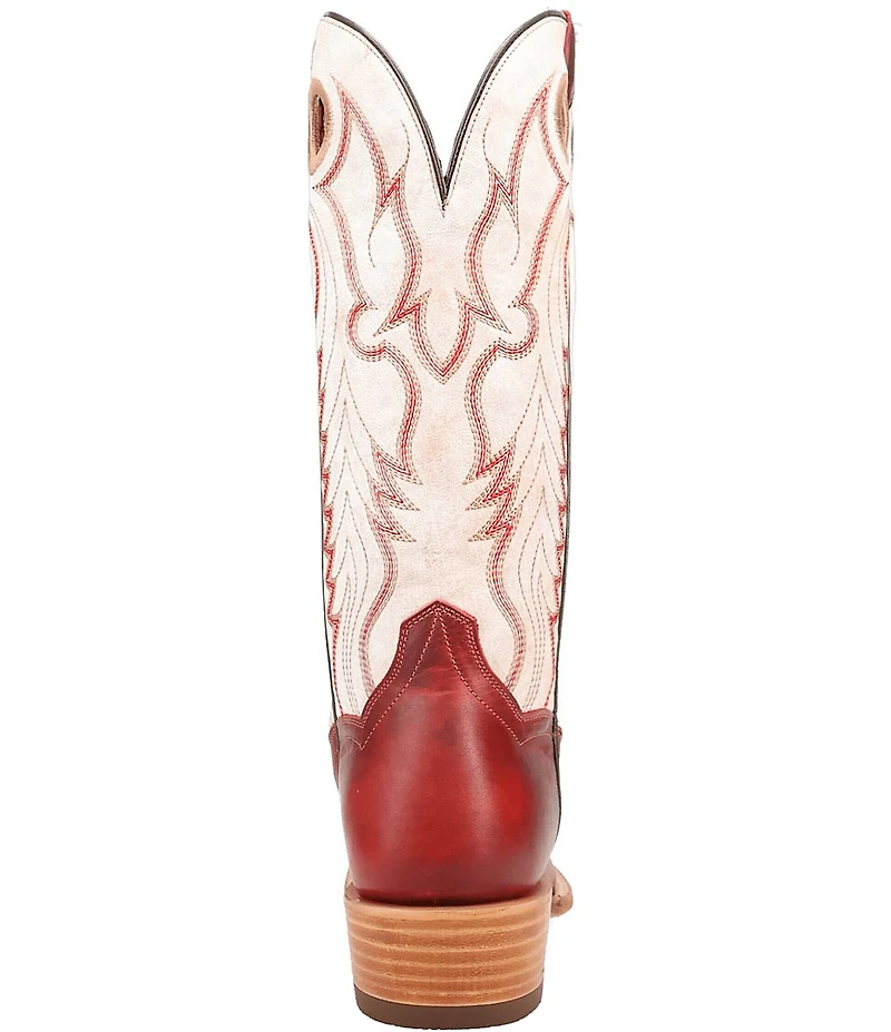 Dan Post Women's Adelaide Leather Square Toe Tall Western Boots