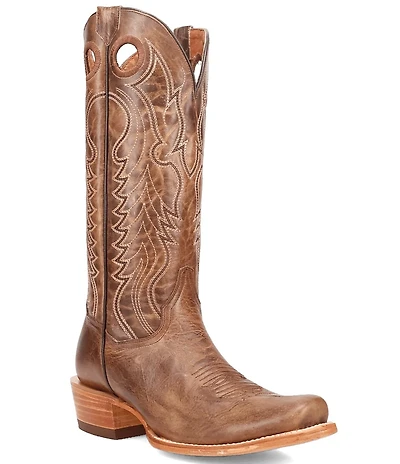 Dan Post Women's Adelaide Leather Square Toe Tall Western Boots