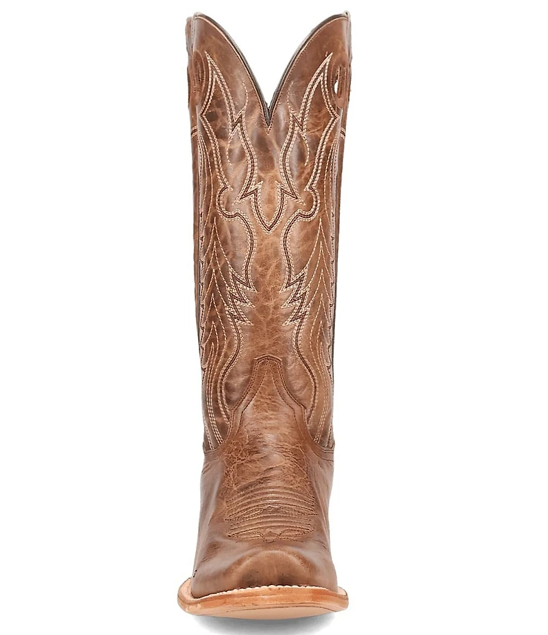 Dan Post Women's Adelaide Leather Square Toe Tall Western Boots