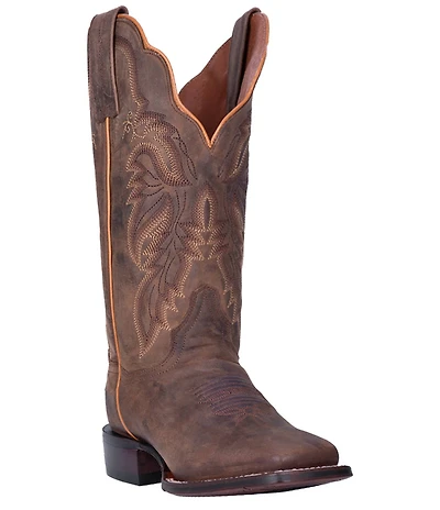 Dan Post Women's Alexy Leather Square Toe Mid Western Boots