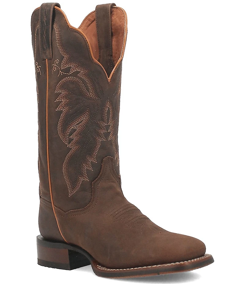 Dan Post Women's Alexy Leather Square Toe Mid Western Boots