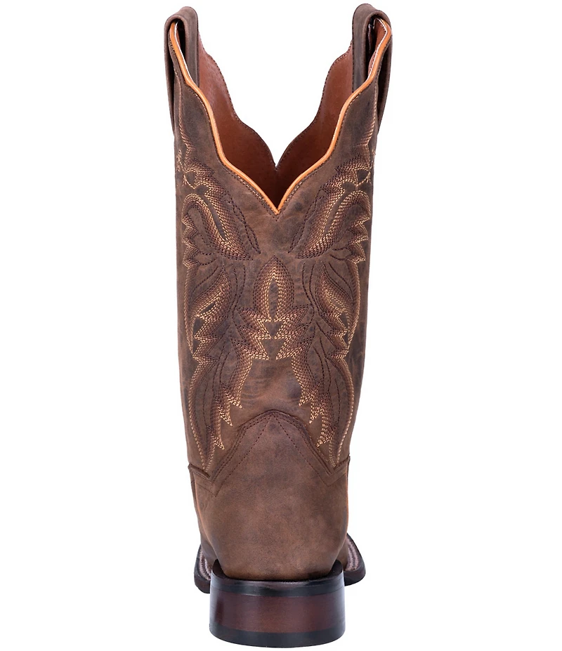 Dan Post Women's Alexy Leather Square Toe Mid Western Boots