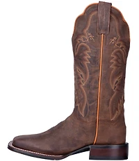 Dan Post Women's Alexy Leather Square Toe Mid Western Boots
