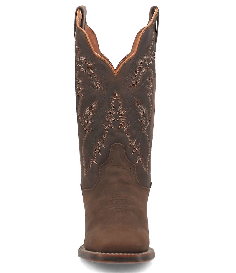 Dan Post Women's Alexy Leather Square Toe Mid Western Boots