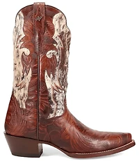 Dan Post Women's Andrina Leather Calf Hair Mid Calf Western Boots