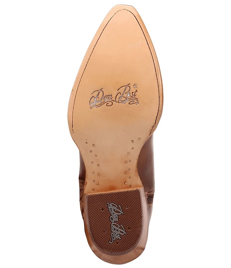 Dan Post Women's Dayla Leather Side Fringe Tall Western Boots