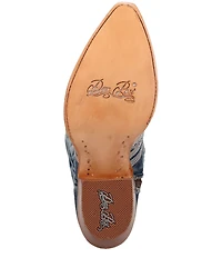 Dan Post Women's Denim Darlin' Knee High Western Boots