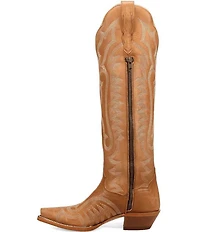 Dan Post Women's Jocelyn Leather Over The Knee Western Boots