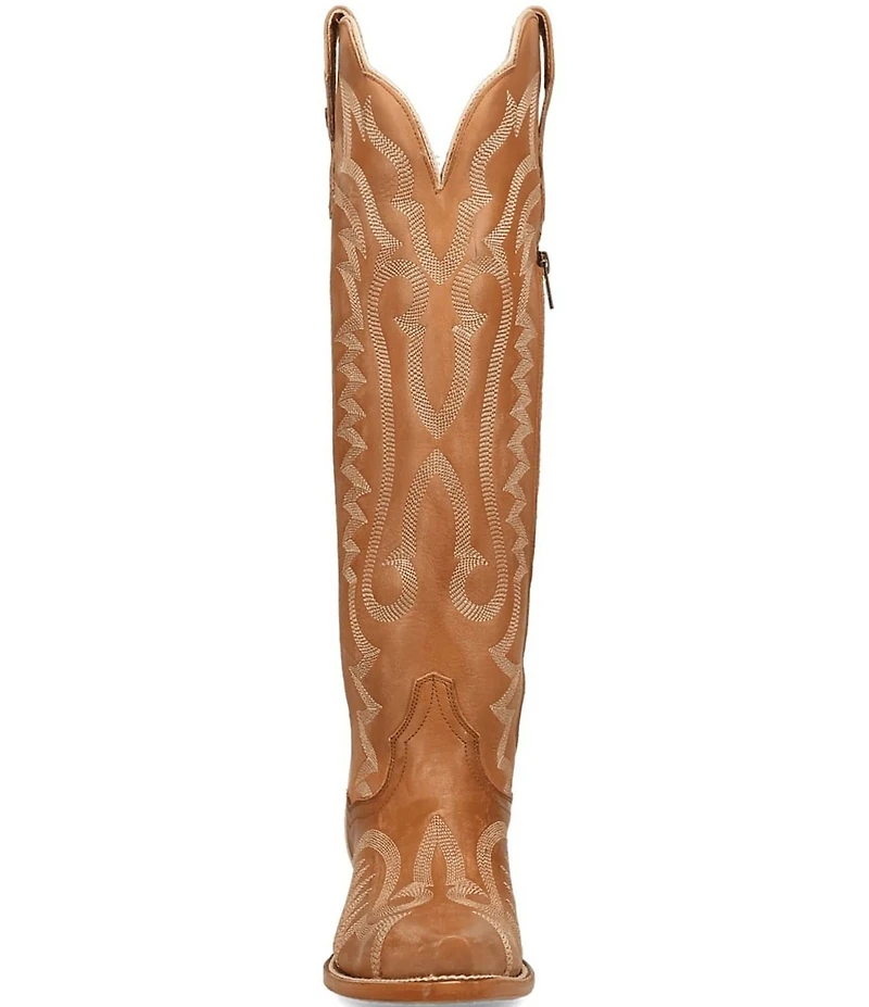 Dan Post Women's Jocelyn Leather Over The Knee Western Boots
