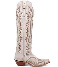 Dan Post Women's Josie Leather Over The Knee Western Boots