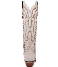 Dan Post Women's Josie Leather Over The Knee Western Boots