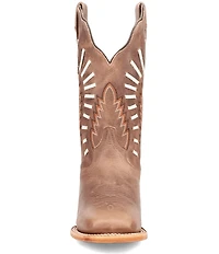 Dan Post Women's Lacey Leather Square Toe Western Boots
