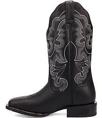 Dan Post Women's Lizzie Leather Square Toe Tall Western Boots