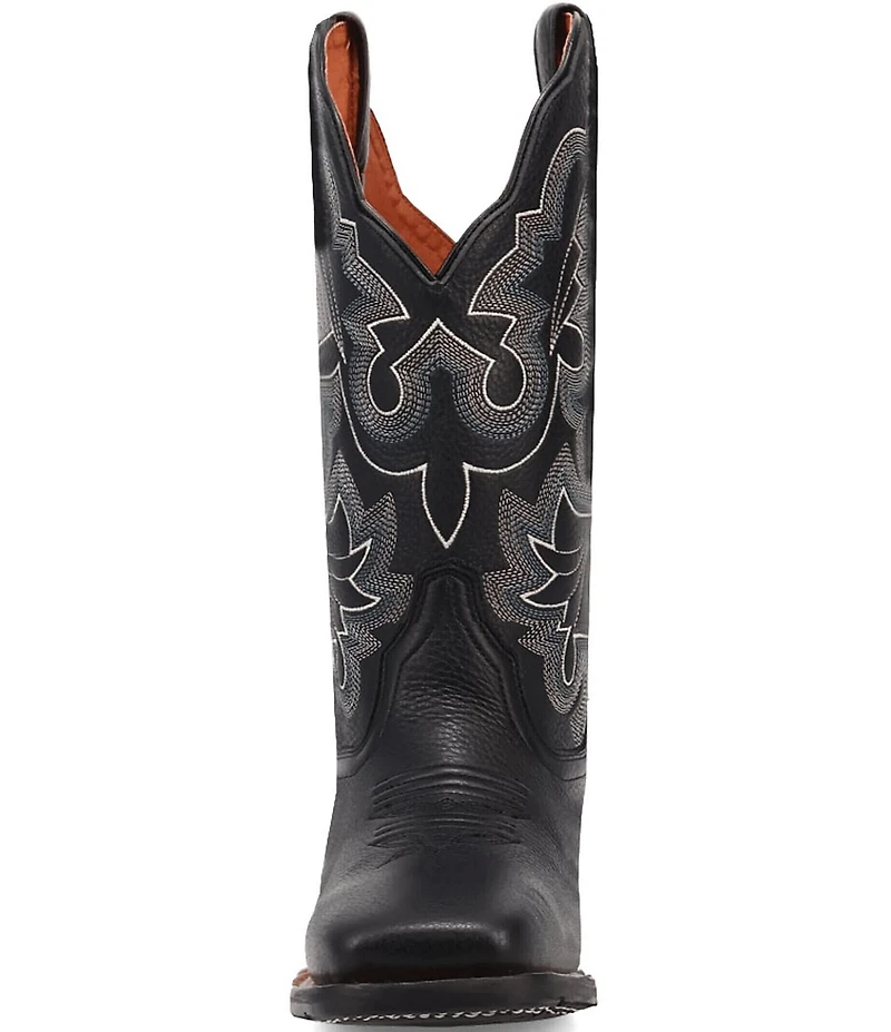 Dan Post Women's Lizzie Leather Square Toe Tall Western Boots