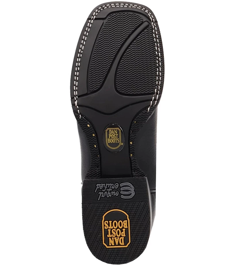 Dan Post Women's Lizzie Leather Square Toe Tall Western Boots