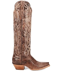 Dan Post Women's Rustc Ridge Leather Snip Toe Tall Western Boots