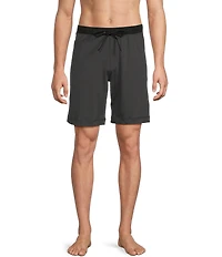 Daniel Buchler Peruvian 9#double; Inseam Pima Cotton Contrast Waistband Sleep Shorts