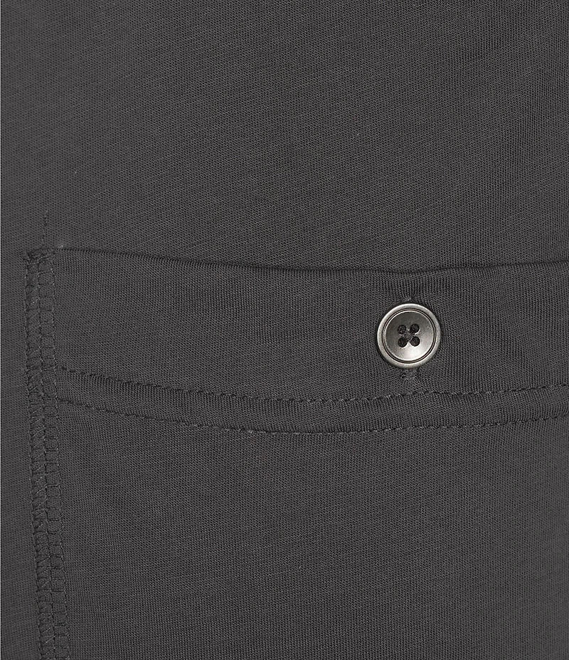 Daniel Buchler Peruvian 9#double; Inseam Pima Cotton Contrast Waistband Sleep Shorts