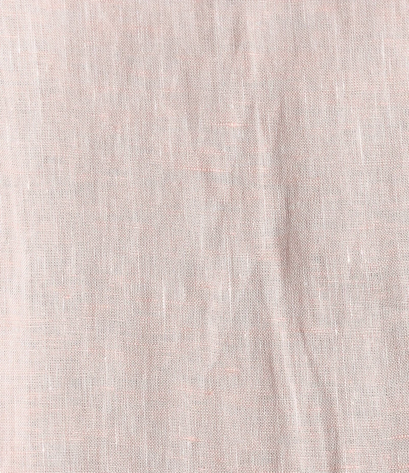 Daniel Cremieux Signature Label Albini Solid Linen Long Sleeve Woven Shirt