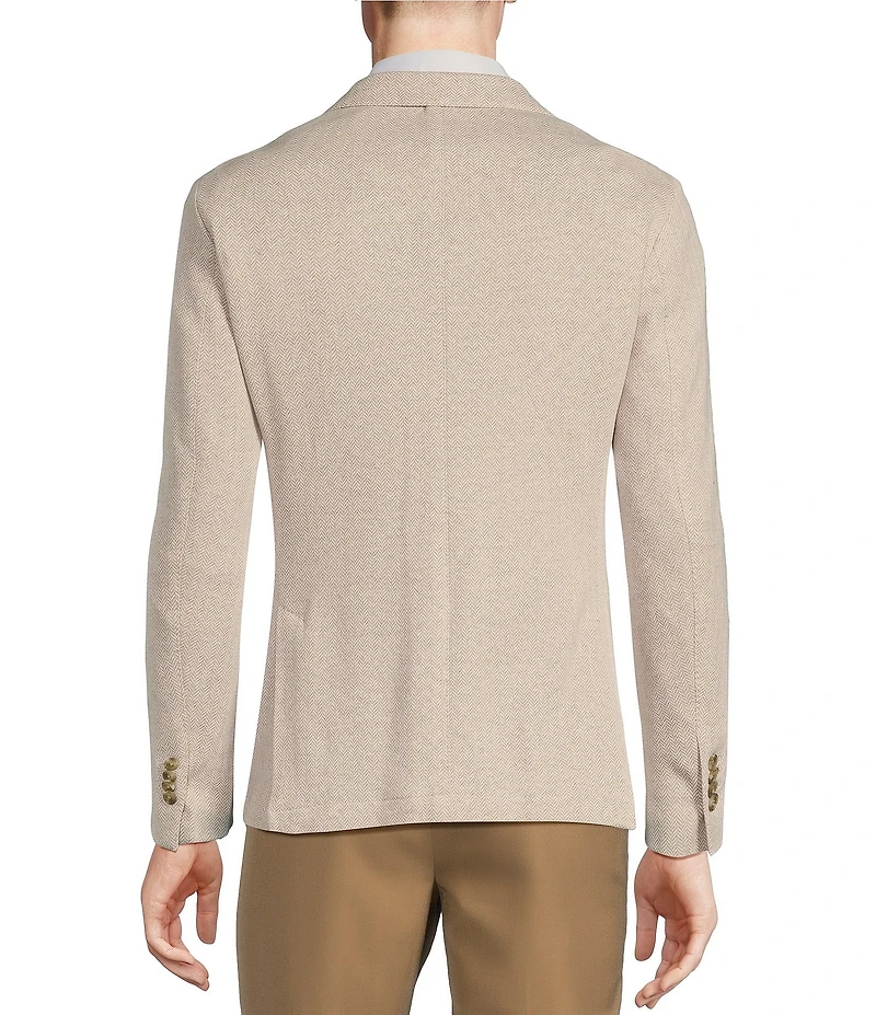 Daniel Cremieux Signature Label Chevron Blazer