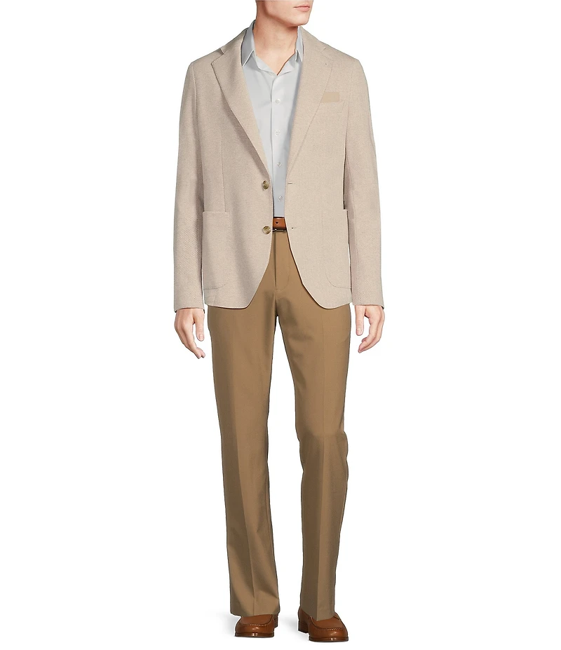 Daniel Cremieux Signature Label Chevron Blazer