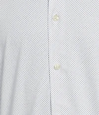 Daniel Cremieux Signature Label Diamond Print Luxe Stretch Long Sleeve Woven Shirt