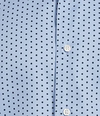Daniel Cremieux Signature Label Dot Print Long Sleeve Woven Shirt