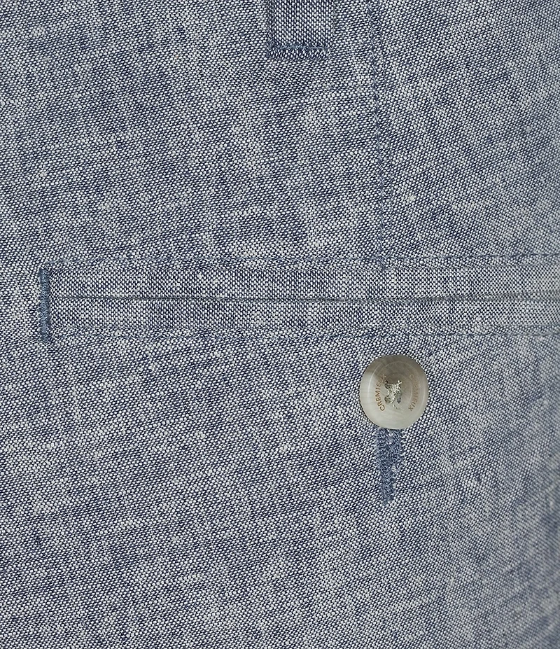 Daniel Cremieux Signature Label Flat Front Linen 8#double; Inseam Shorts