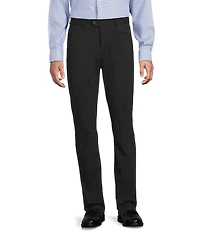 Daniel Cremieux Signature Label Flat Front Solid Travel Pants