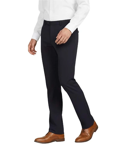 Daniel Cremieux Signature Label Flat Front Solid Travel Pants