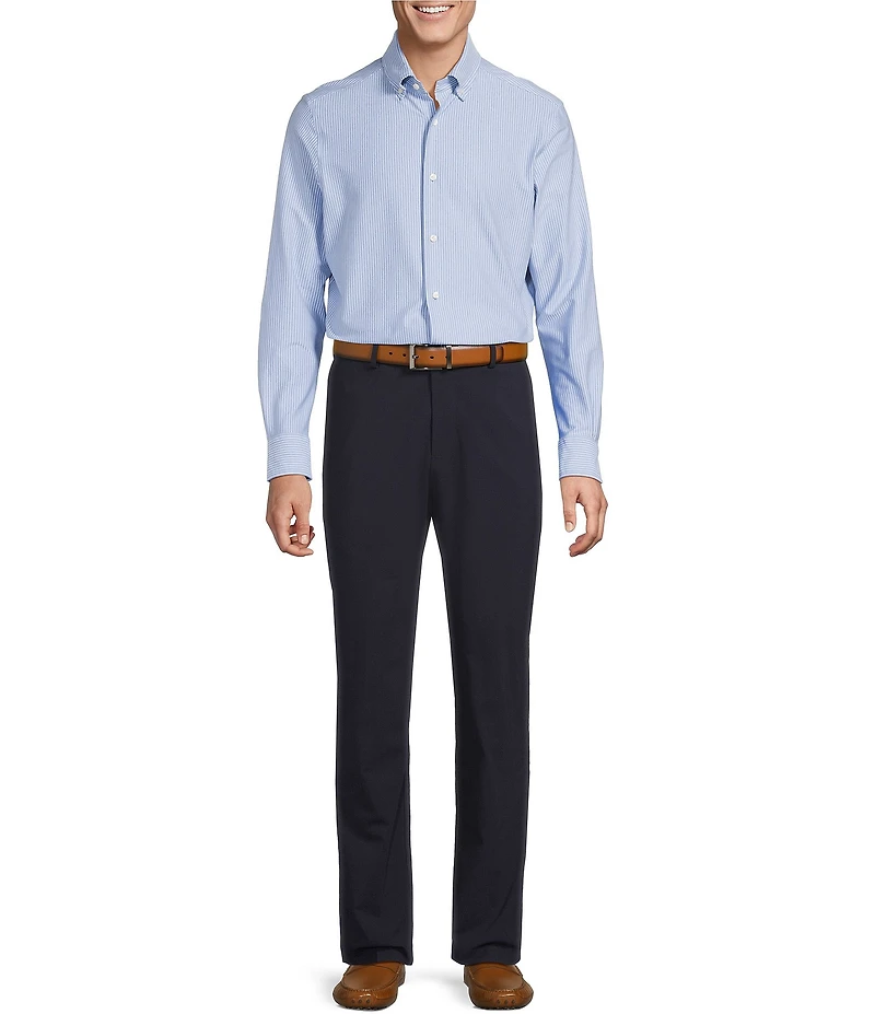 Daniel Cremieux Signature Label Flat Front Solid Travel Pants