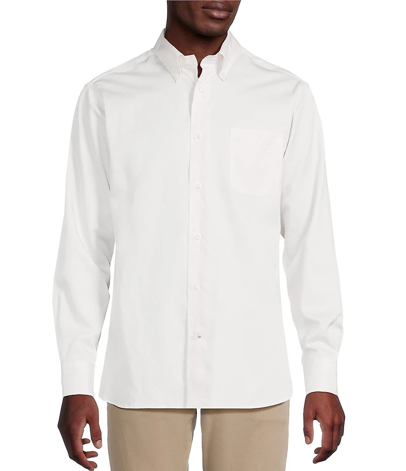 Daniel Cremieux Signature Label Geometric Line Print Woven Shirt
