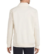 Daniel Cremieux Signature Label Honeycomb Quarter-Zip Pullover