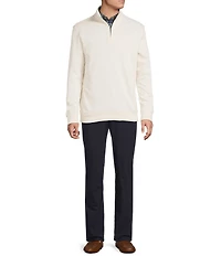 Daniel Cremieux Signature Label Honeycomb Quarter-Zip Pullover