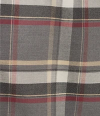Daniel Cremieux Signature Label Large Plaid Cashmere Blend Long Sleeve Woven Shirt