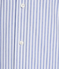 Daniel Cremieux Signature Label Long Sleeve Button Down Luxe Stretch Banker Stripe Woven Shirt
