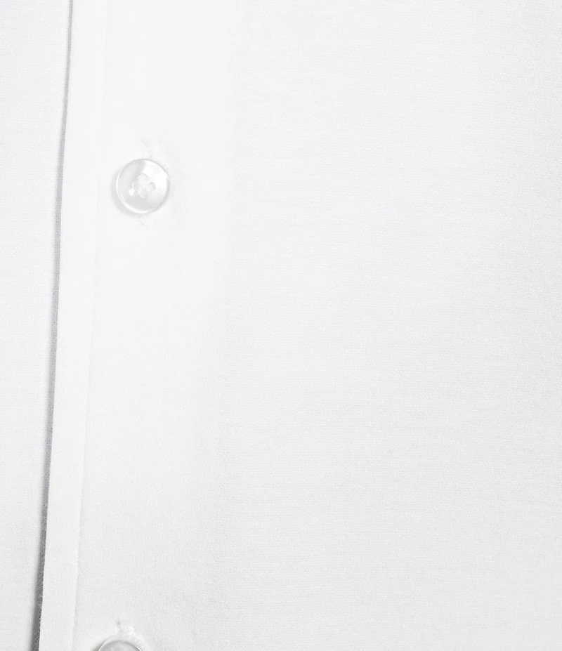 Daniel Cremieux Signature Label Long Sleeve Button Down Luxe Stretch Solid Woven Shirt