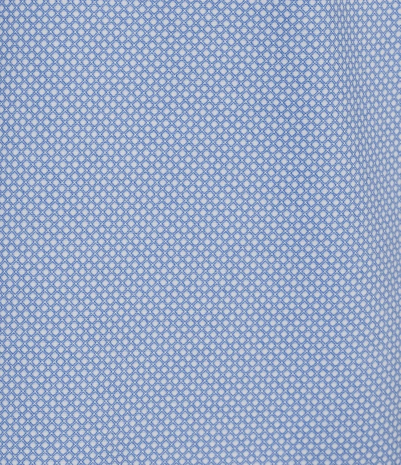 Daniel Cremieux Signature Label Luxe Stretch Diamond Geo Print Long Sleeve Woven Shirt