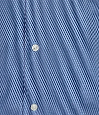 Daniel Cremieux Signature Label Luxe Stretch Geo Print Long Sleeve Woven Shirt