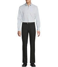 Daniel Cremieux Signature Label Luxe Stretch Micro Pattern Long Sleeve Woven Shirt