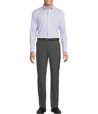 Daniel Cremieux Signature Label Luxe Stretch Micro Pattern Long Sleeve Woven Shirt