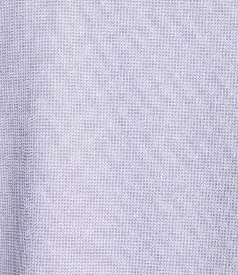 Daniel Cremieux Signature Label Luxe Stretch Micro Pattern Long Sleeve Woven Shirt