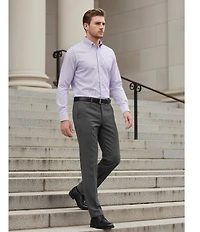 Daniel Cremieux Signature Label Luxe Stretch Micro Pattern Long Sleeve Woven Shirt