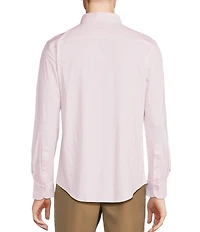 Daniel Cremieux Signature Label Micro Check Luxe Stretch Long Sleeve Woven Shirt