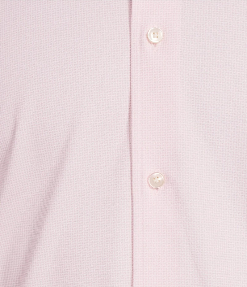 Daniel Cremieux Signature Label Micro Check Luxe Stretch Long Sleeve Woven Shirt