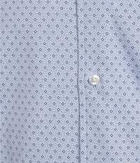 Daniel Cremieux Signature Label Mini Geo Print Short Sleeve Shirt