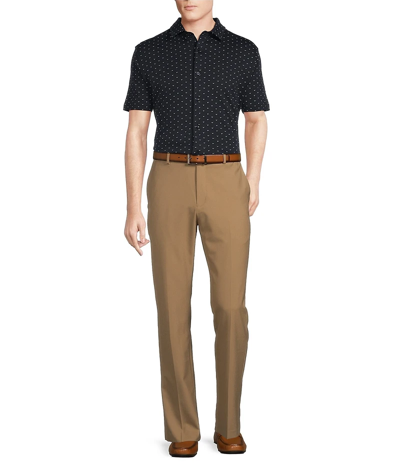 Daniel Cremieux Signature Label Mini Print Short Sleeve Shirt